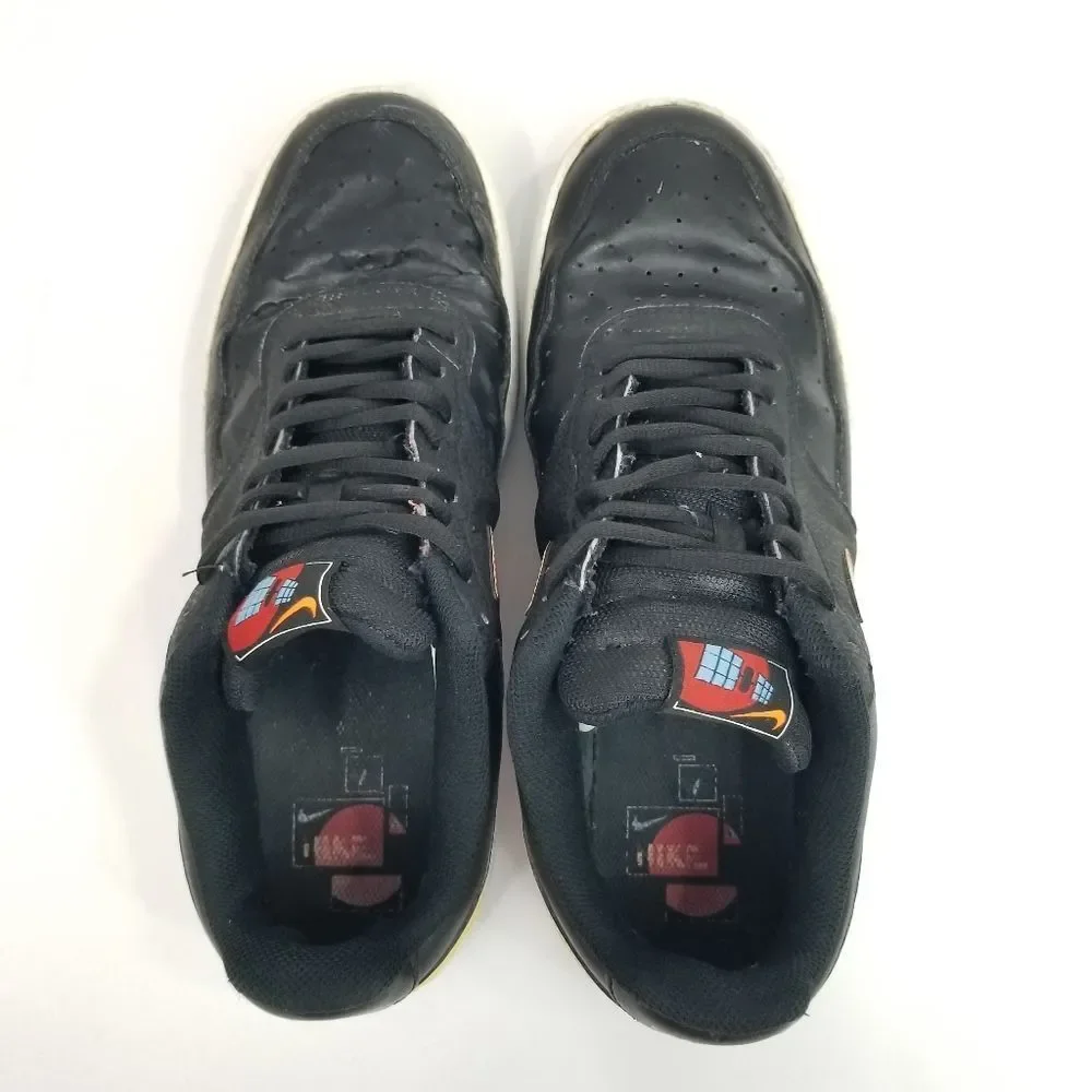 Nike Court Vision Low "Gradient Sunset" Black Skateboarding Sneakers Size: 11 - Picture 7 of 10